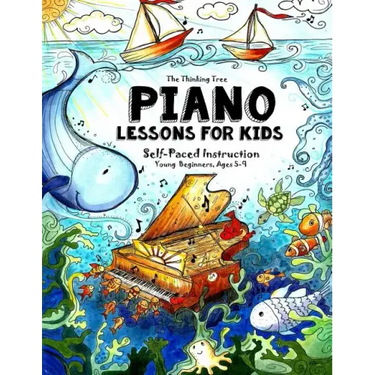Piano Lessons for Kids: The Thinking Tree - Self-Paced Instruction - Young Beginners, Ages 5-9