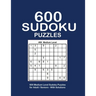 600 Sudoku Puzzles: Medium Level Sudoku Puzzles Book Game Large Print - 9x9's Sudoku puzzle book for adults - six Puzzle Per Page Large Print Sudoku