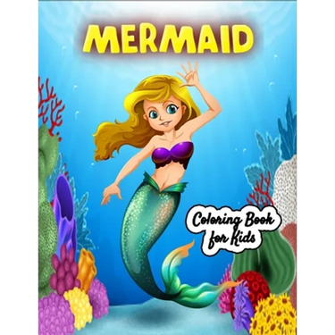 Mermaid coloring book for Kids: Cute and Unique Colouring Pages