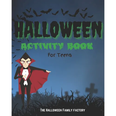 Spooky Halloween Activity Book: For Teens