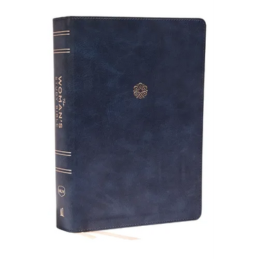 The Nkjv, Woman's Study Bible, Leathersoft, Blue, Full-Color: Receiving God's Truth for Balance, Hope, and Transformation
