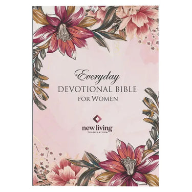 NLT Holy Bible Everyday Devotional Bible for Women New Living Translation, Floral