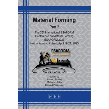 Material Forming - ESAFORM 2023 - Part 2