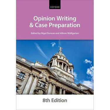 Opinion Writing and Case Preparation Eighth Edition