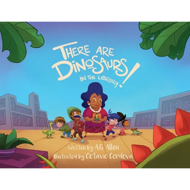 There Are Dinosaurs in the Library!