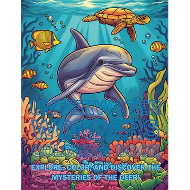 Underwater Wonders Coloring Book: Explore, Color, and Discover the Mysteries of the Deep!