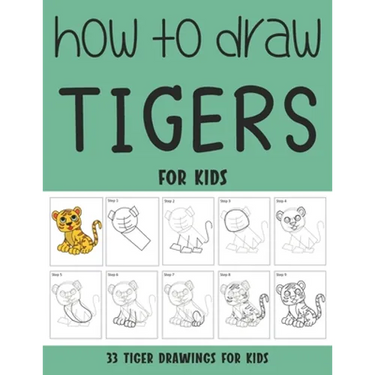 How to Draw Tigers for Kids
