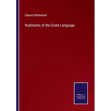 Rudiments of the Greek Language