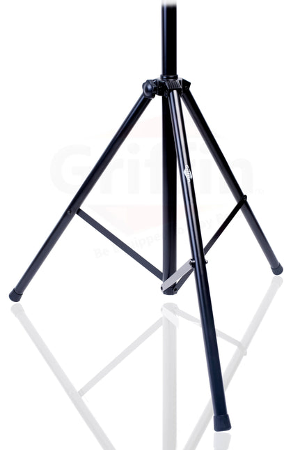 Light Truss Stand System by GRIFFIN - I-Beam Trussing Set & DJ Booth Platform Kit - Hanging Mount by GeekStands.com