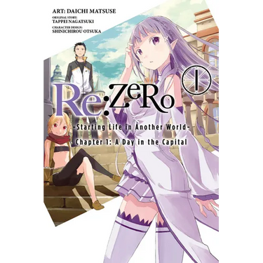 RE: Zero -Starting Life in Another World-, Chapter 1: A Day in the Capital, Vol. 1 (Manga): Volume 1