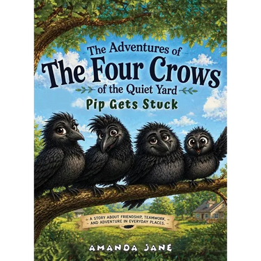 The Adventures of The Four Crows of the Quiet Yard: Pip Gets Stuck