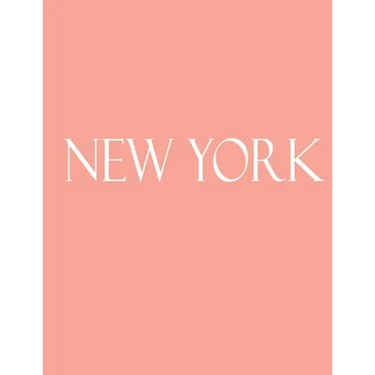 New York: Decorative Book to Stack Together on Coffee Tables, Bookshelves and Interior Design - Add Bookish Charm Decor to Your Home - New York