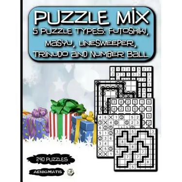 Puzzle Mix: 5 Puzzle types: Futoshiki, Masyu, Linesweeper, Trinudo and Number Ball.