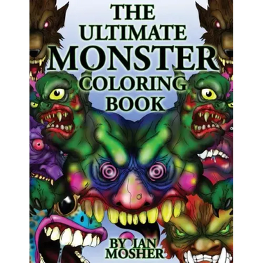 The Ultimate Monster Coloring Book