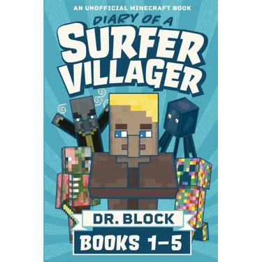 Diary of a Surfer Villager, Books 1-5: (an unofficial Minecraft book)