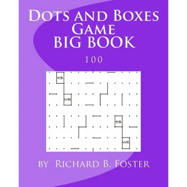 Dots and Boxes Game BIG BOOK: 100