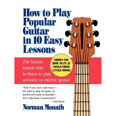 How to Play Popular Guitar in 10 Easy Lessons