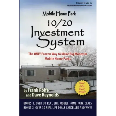 Mobile Home Park 10/20 Investment System
