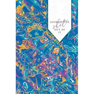 VLP Classic Notebook, Hard Cover, Large (A5) Ruled/Lined, Creme Paper: Journal the Shit Out of It