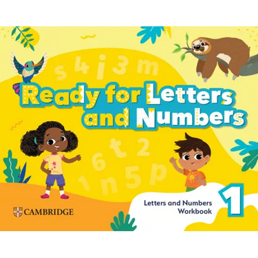 Ready, Set, Grow! Level 1 Letters and Numbers Workbook American English