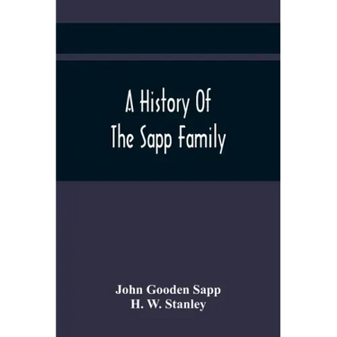 A History Of The Sapp Family