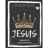 Chalk It Up To Jesus Chalk Board Style Coloring Book
