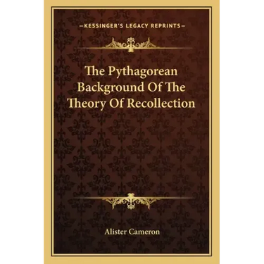 The Pythagorean Background of the Theory of Recollection