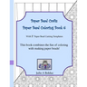 Paper Bead Crafts Paper Bead Coloring Book 6: With 1" Paper Bead Cutting Templates