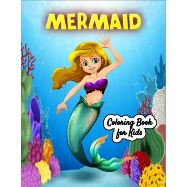 Mermaid coloring book for Kids: Cute and Unique Colouring Pages