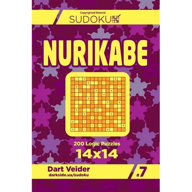 Sudoku Nurikabe - 200 Logic Puzzles 14x14 (Volume 7)