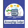 accounting ledgers for bookkeeping: Accounting General Ledge, sustained and long lasting tracking and record keeping Size:8.5"x11" in 100