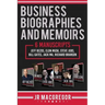 Business Biographies and Memoirs: 6 Manuscripts: Jeff Bezos, Elon Musk, Steve Jobs, Bill Gates, Jack Ma, Richard Branson