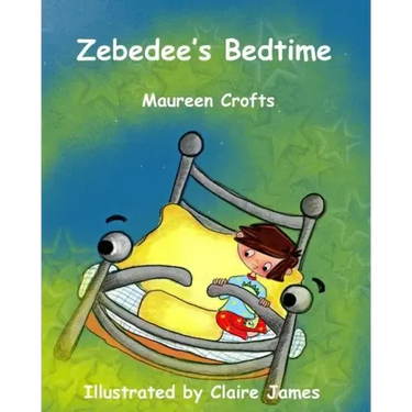 Zebedee's Bedtime: dinosaurs, colours child bedtime magic bed seagull mermaid pyjamas beach sand water dolphin travel picture book rhymin