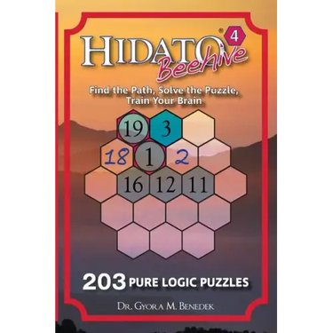 Hidato Beehive 4: 203 New Logic Puzzles