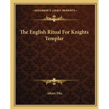 The English Ritual For Knights Templar