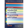 Introduction to Scientific Programming with Python