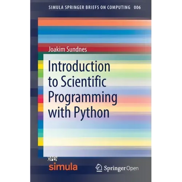 Introduction to Scientific Programming with Python