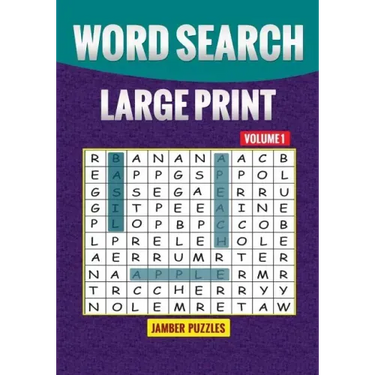 Word Search Large Print Volume 1