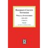 Davidson County, Tennessee Wills and Inventories, 1816-1832.: Volume #2