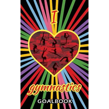 I Love Gymnastics Goalbook (black/stripes cover #1): WAG junior