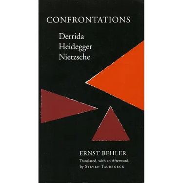 Confrontations: Derrida/Heidegger/Nietzsche