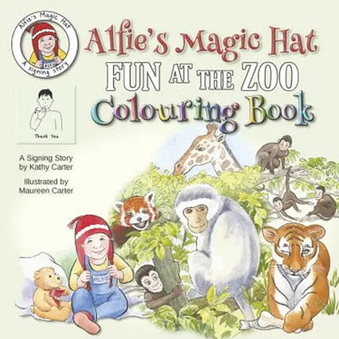 Alfie's Magic Hat - Fun at the Zoo Colouring Book