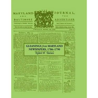 Gleanings from Maryland Newspapers 1786-90