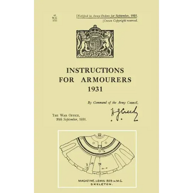 Instructions for Armourers 1931