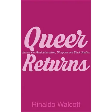 Queer Returns: Essays on Multiculturalism, Diaspora, and Black Studies