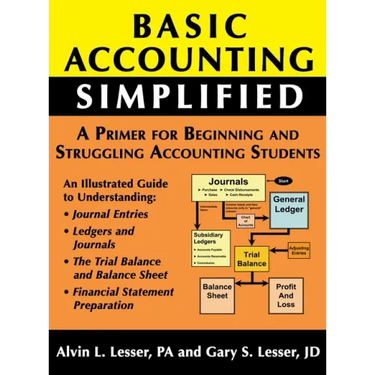 Basic Accounting Simplified: A Primer For Beginning and Struggling Accounting Students
