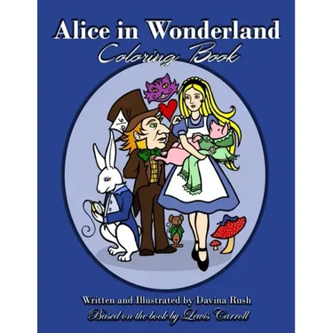 Alice in Wonderland: Coloring Book