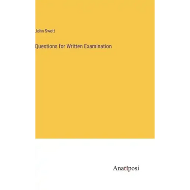 Questions for Written Examination