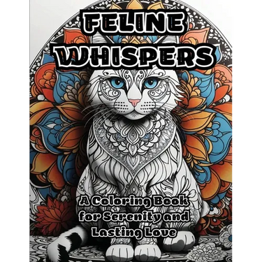 Feline Whispers: A Coloring Book for Serenity and Lasting Love