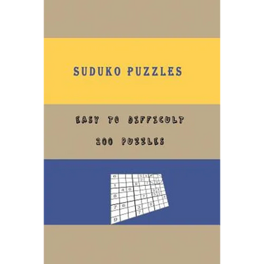 SUDUKO PUZZLES Easy to Difficult 200 puzzles: Sudoku Puzzle Game for Beginner to Advance including instructions and answers (200 Puzzles Four levels: